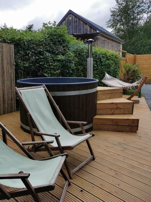 De La Prairie - Terrain Prive - Bain Nordique Chalet *